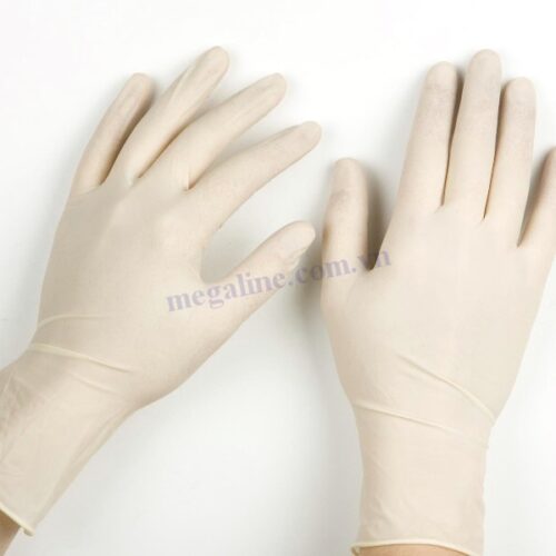 Găng tay cao su latex không bột