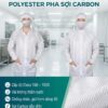 Thông tin áo choàng phòng sạch Polyester Pha Sợi Carbon