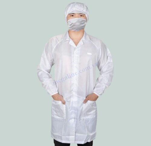 Áo choàng phòng sạch chống tĩnh điện