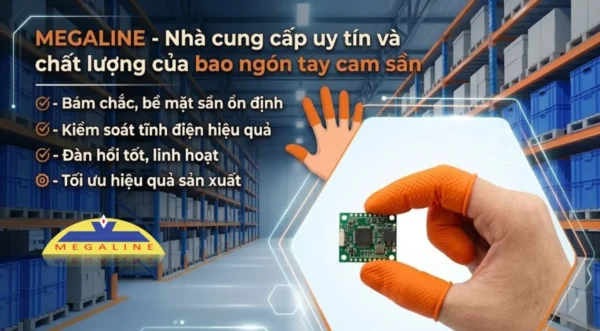 Nhà cung cấp bao ngón tay cam sần