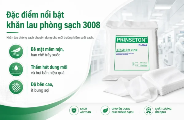 Đặc điểm nổi bật của khăn lau 3008