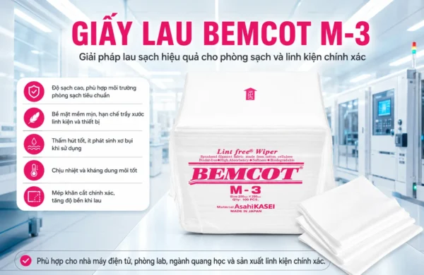 Giấy lau Bemcot M-3