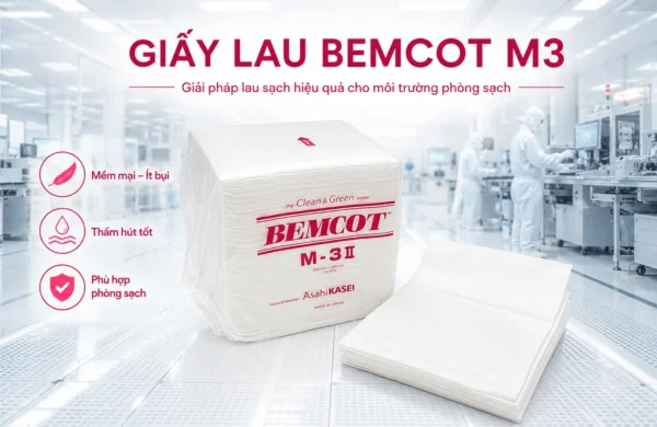 Giấy lau Bemcot M3