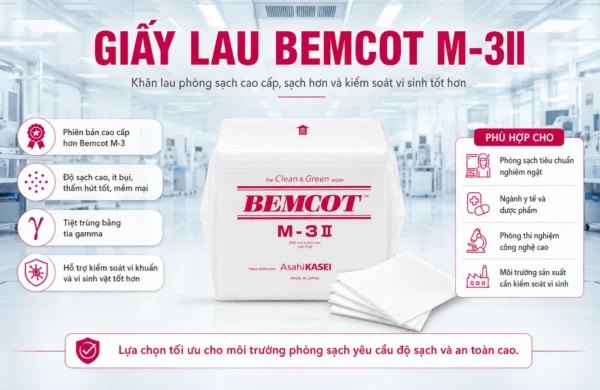 Giấy lau Bemcot M-3II