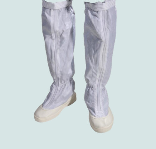 Giày ủng chống tĩnh điện PVC màu trắng
