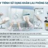 Quy trình sử dụng khăn lau phòng sạch 1009SLE