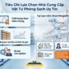 Tiêu chí lựa chọn nhà cung cấp khăn lau 8009