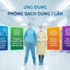 Ứng dụng quần áo phòng sạch dùng 1 lần