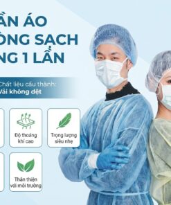Giới thiệu quần áo phòng sạch dùn 1 lần
