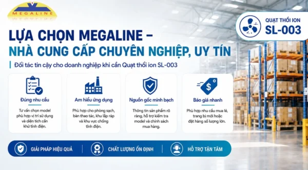 Nhà cung cấp quạt thổi ion SL-003