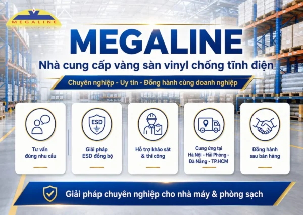 Nhà cung cấp sàn vinyl chống tĩnh điện 