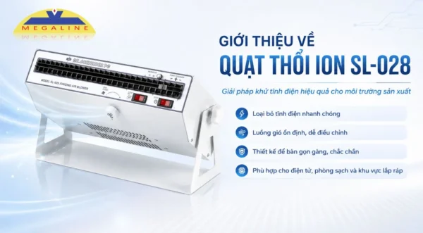 Giới thiệu quạt thổi ion SL-028