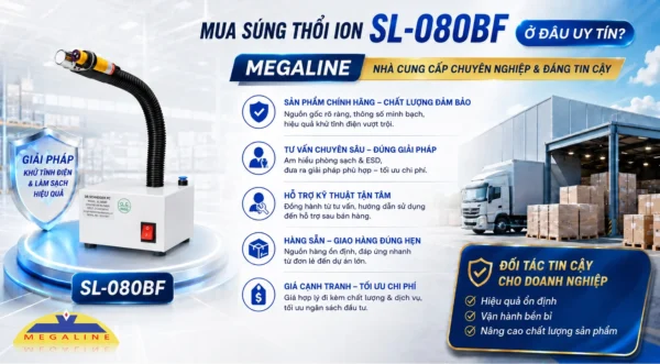 Nhà cung cấp súng thổi ion SL-080BF