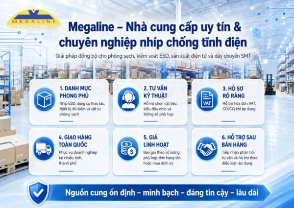 Nhà cung cấp nhíp chống tĩnh điện 