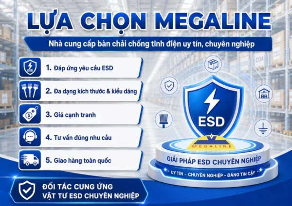 Nhà cung cấp bàn chải chống tĩnh điện