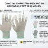 Cấu tạo găng tay chống tĩnh điện phủ PU
