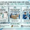 Tiêu chí lựa chọn nhà cung cấp găng tay ASAP