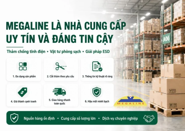 Nhà cung cấp thảm cao su chống tĩnh điện