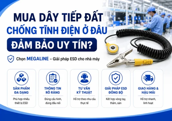 Nhà cung cấp dây tiếp đất chống tĩnh điện
