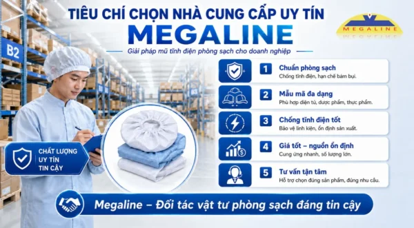 Nhà cung cấp mũ phòng sạch 