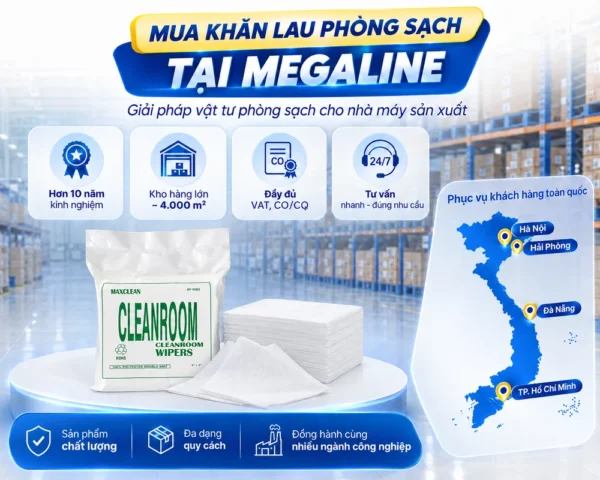 Nhà cung cấp khăn lau phòng sạch 