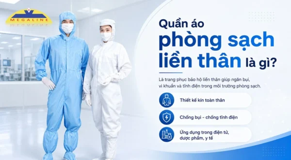 Quần áo phòng sạch liền thân là gì