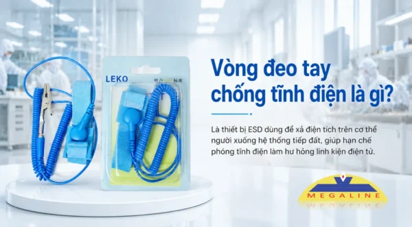 Vòng đeo tay chống tĩnh điện là gì