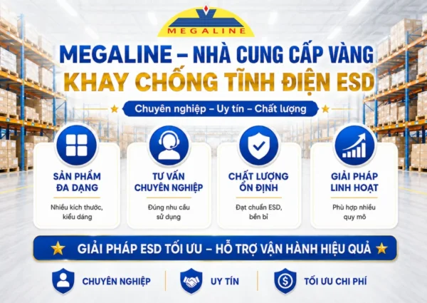 Nhà cung cấp khay nhựa chống tĩnh điện