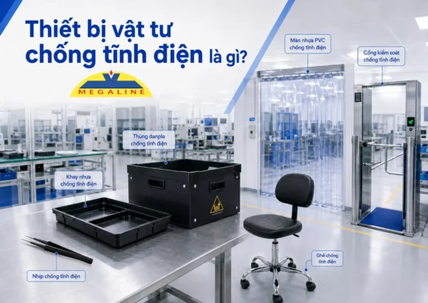 Thiết bị vật tư chống tĩnh điện là gì